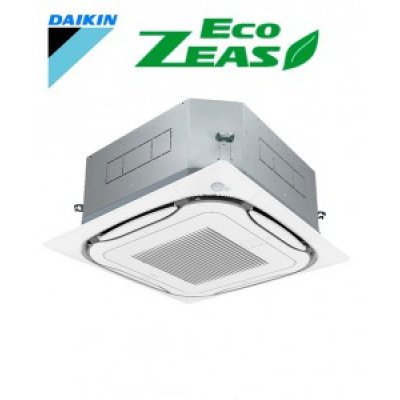 画像1: ダイキン　Eco ZEAS 80　マルチフロータイプ(ショーカセ)　天井カセット4方向　シングル(同時) 1.5馬力