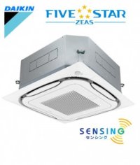 ダイキン　FIVE STAR ZEAS　エコ・ラウンドフロー  タイプ　天井カセット4方向　シングル(同時) 1.5馬力