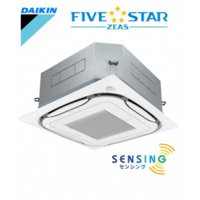 画像1: ダイキン　FIVE STAR ZEAS　マルチフロータイプ(ショーカセ)　天井カセット4方向　シングル(同時) 1.5馬力