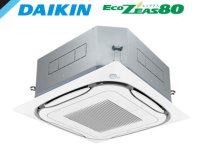ダイキン　Eco ZEAS 80　エコ・ラウンドフロー  タイプ　天井カセット4方向　シングル(同時) 2馬力