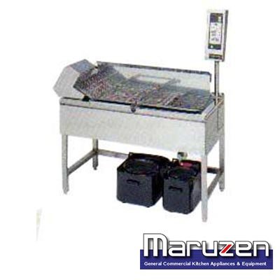 画像1: 電気連続自動フライヤー