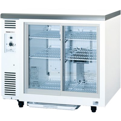 画像1: スライド扉　アンダーカウンタータイプショーケース【Panasonic】