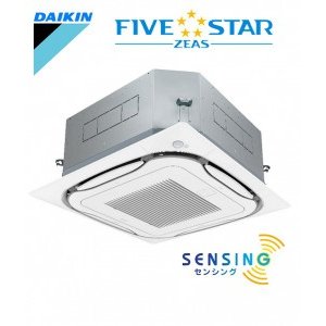 画像: ダイキン　FIVE STAR ZEAS　エコ・ラウンドフロー  タイプ　天井カセット4方向　シングル(同時) 1.5馬力