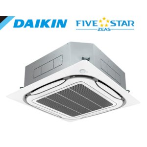 画像: ダイキン　FIVE STAR ZEAS　エコ・ラウンドフロー［センシング］タイプ　天井カセット4方向　シングル（同時）　5馬力