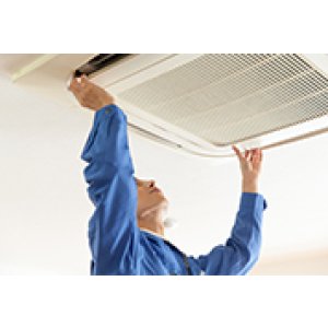 画像: 【施工費】業務用エアコン（天井カセット8馬力）設置工事