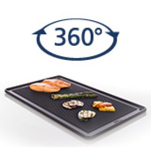 画像: グリル・ピザ用プレート　特殊付着防止加工TriLax