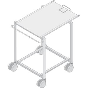 画像: ラックトローリー　標準