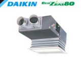 画像: ダイキン　Eco ZEAS 80　ビルトインHiタイプ　天井埋込ビルトイン形　シングル(同時) 3馬力　