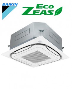 画像1: ダイキン　Eco ZEAS 80　エコ・ラウンドフロー <標準>タイプ　天井カセット4方向　シングル(同時) 1.5馬力　 (1)