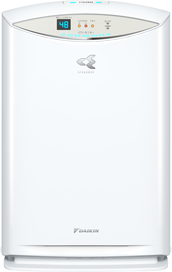 画像1: 加湿 ストリーマ空気清浄機【ダイキン】 床置形 (1)