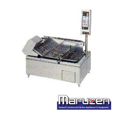 画像1: 電気連続自動フライヤー (1)