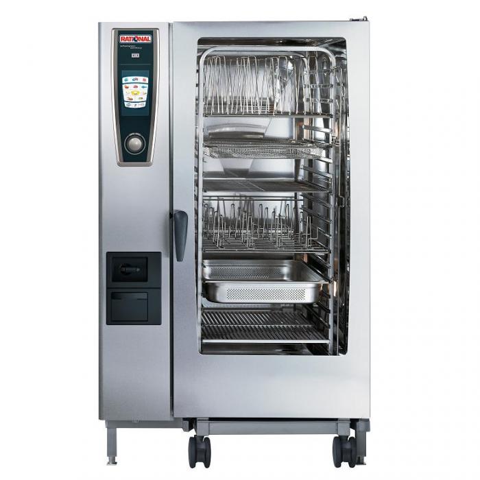 業務用 新品 Electrolux Professional スチームコンベクションオーブン タッチライン ガス式 AOS201GTG1  送料無料