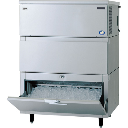 画像1: キューブアイス製氷機 【セル方式】スタックオンタイプ【Panasonic】 (1)