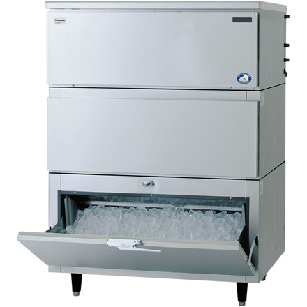 画像1: キューブアイス製氷機 【セル方式】スタックオンタイプ（スモールサイズ）【Panasonic】 (1)