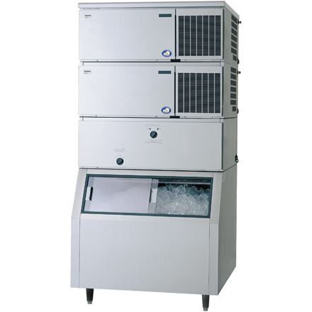 画像1: キューブアイス製氷機 【セル方式】スタックオンタイプ【Panasonic】 (1)